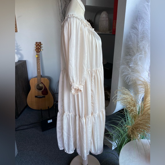 Raquel Allegra Antoinette Babydoll Dress jens pirate booty coquette free people - Picture 5 of 15